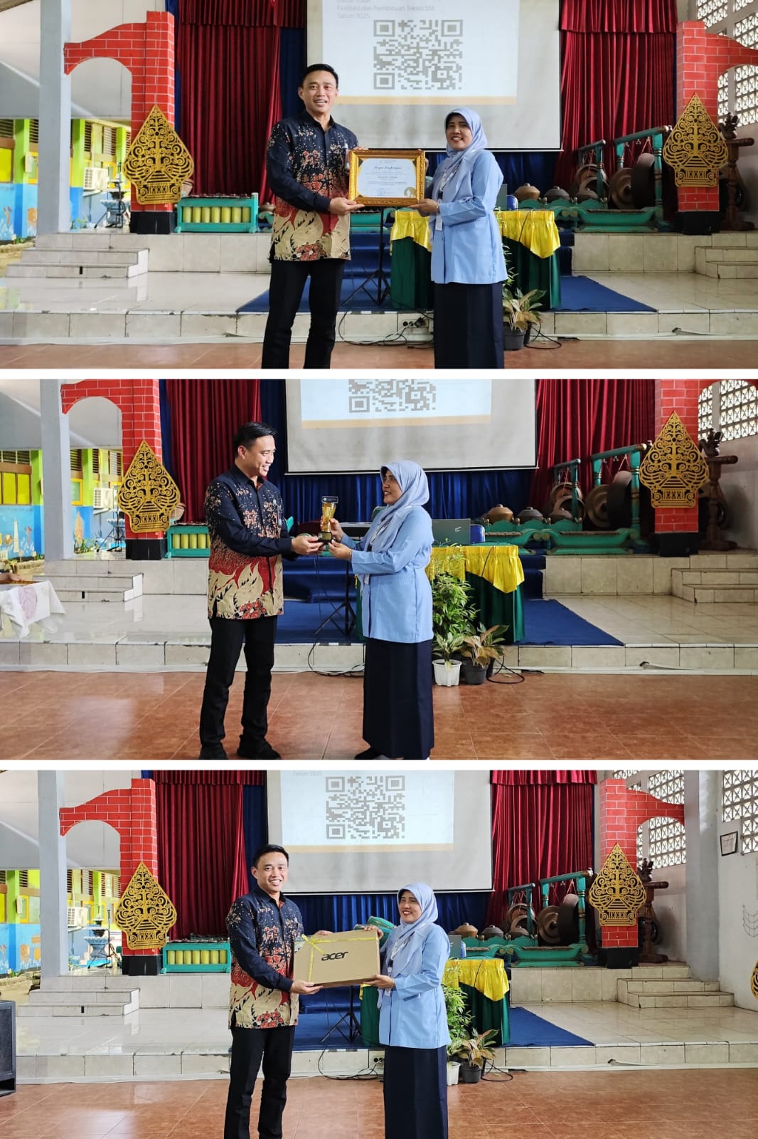 Serah Terima Hadiah Pemenang Juara 1 Lomba SSK Tingkat Nasional dari Ditpenduk