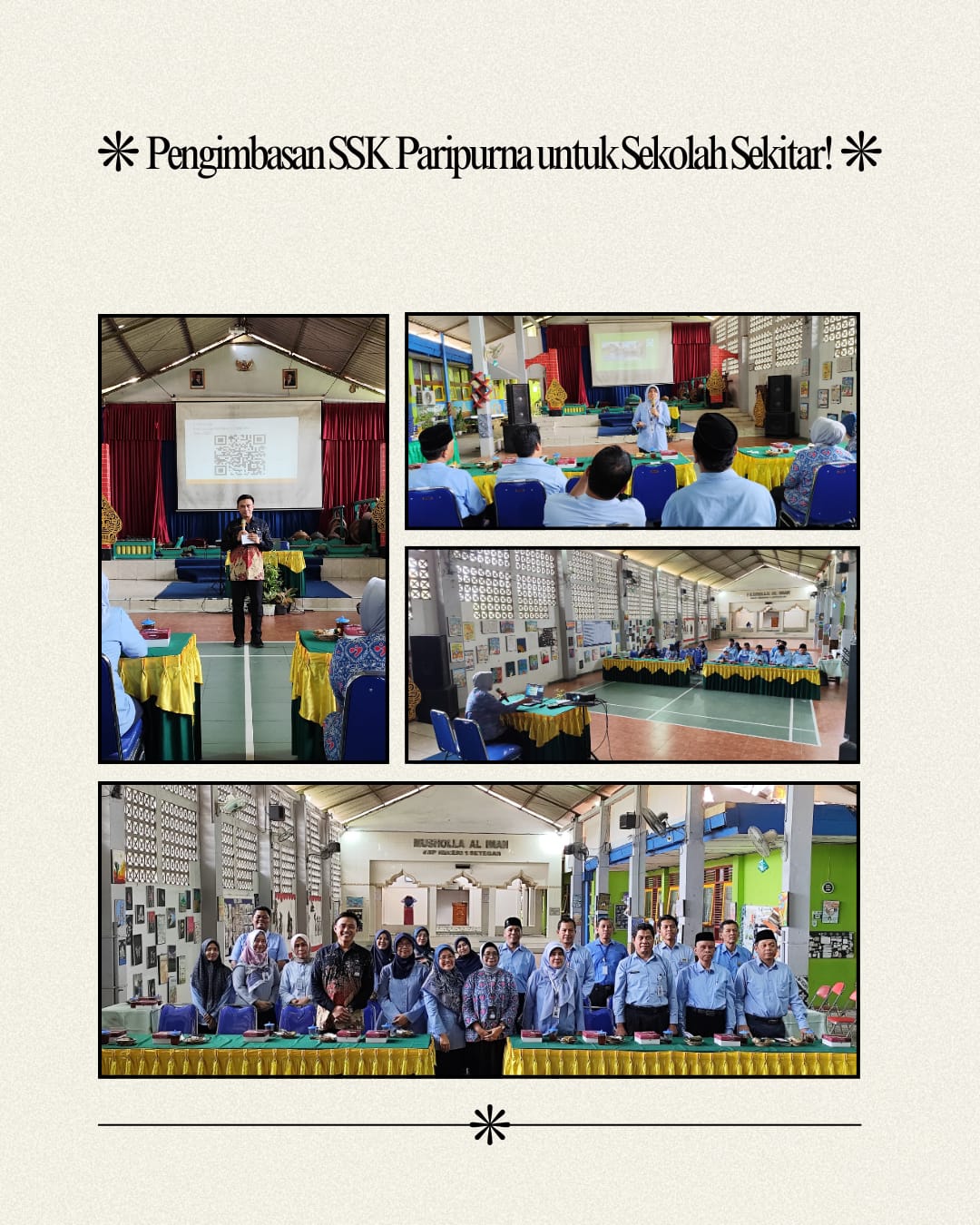 Meningkatkan Peran Sekolah Siaga Kependudukan SSK Paripurna dalam melaksanakan Pengimbasan Kepada Sekolah di Wilayahnya